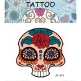 thumbnail image 3 of 40pcs Sticker Skull Horror Face Sticker Waterproof Environmental for Halloween Decor, 3 of 4