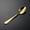 A, variant on Stainless Steel Titanium Plated Spoon Tip Spoon 1pc Multipurpose Tableware for Home Eating, Dessert, Coffee, and Ice Cream