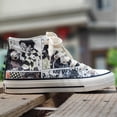thumbnail image 2 of Zapatos de lona de Anime Demon Slayer, zapatillas informales de dibujos animados kawaii, zapatos deportivos de alta calidad para estudiantes, zapatos para niño, niña, mujer, hombre0138 Deng Xun unisex, 2 of 2