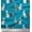 Teal Blue, variant on Soimoi Black Cotton Duck Fabric Quatrefoil Cat Animal Printed Craft Fabric by The Yard 44 Inch Wide