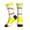 2 Black-2, variant on Men's Softball Baseball Novelty Athletic Socks Women's Digital Printing Funky Patterned Crew Socks