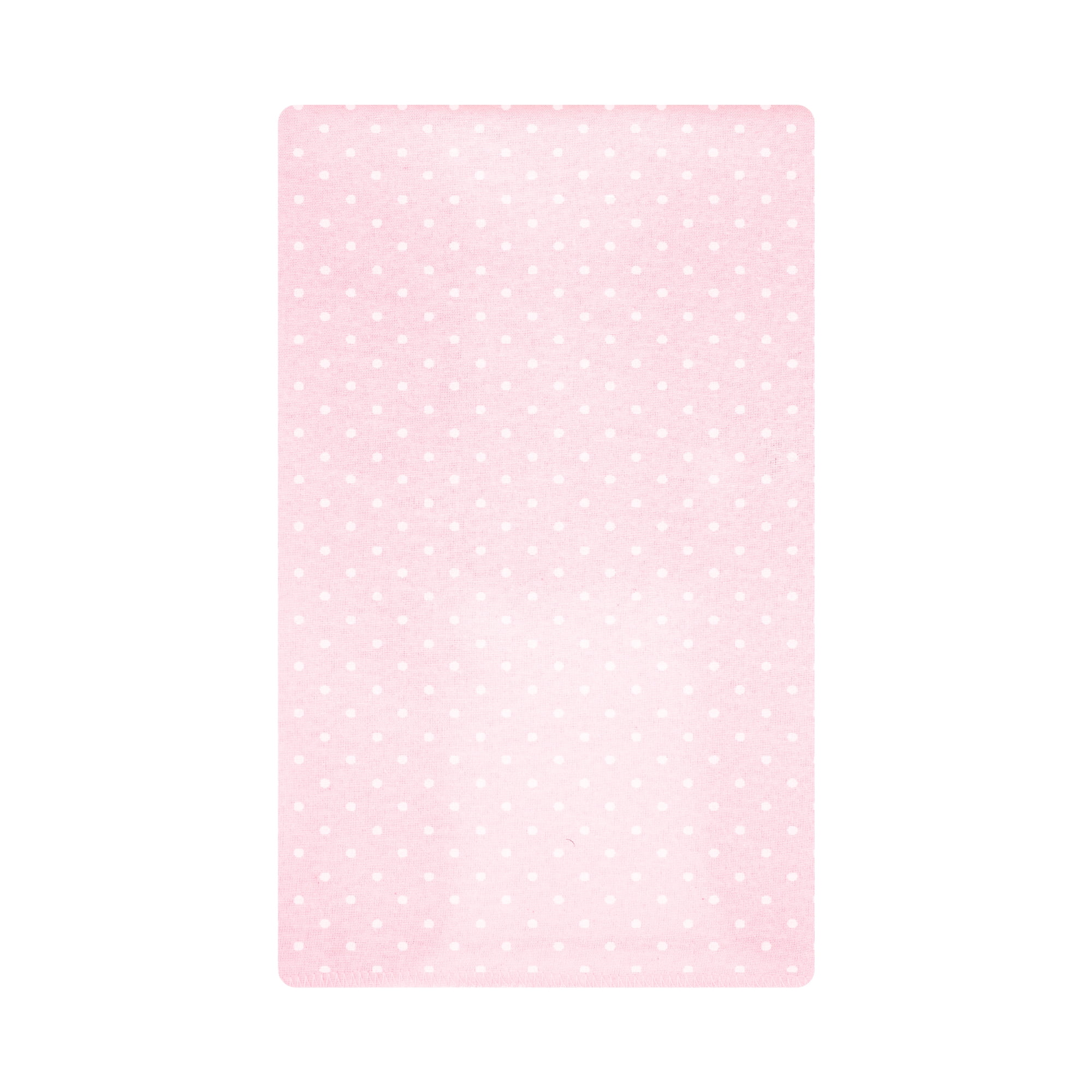 Hudson Baby Girl Cotton Polyester Flannel Burp Cloths Bundle 12-Pack, Pink Primrose, One Size