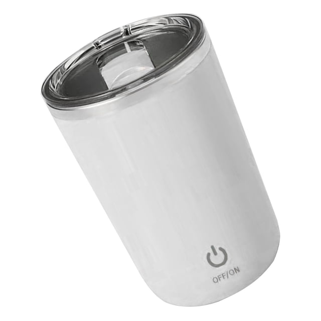 <p>Stirring Coffee Cup, Stainless Steel Inner Liner Automatic Stirring Cup 400mL Capacity Easy To Clean For Milk</p>