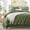 01 - Olive Green-Queen, variant on Full Size 7-Piece Seersucker Bed-in-a-Bag Set 01 - Olive Green