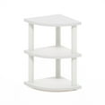 thumbnail image 2 of Furinno Turn-N-Tube 3-Tier Corner Countertop Organizer Shelf, White/White, 2 of 6