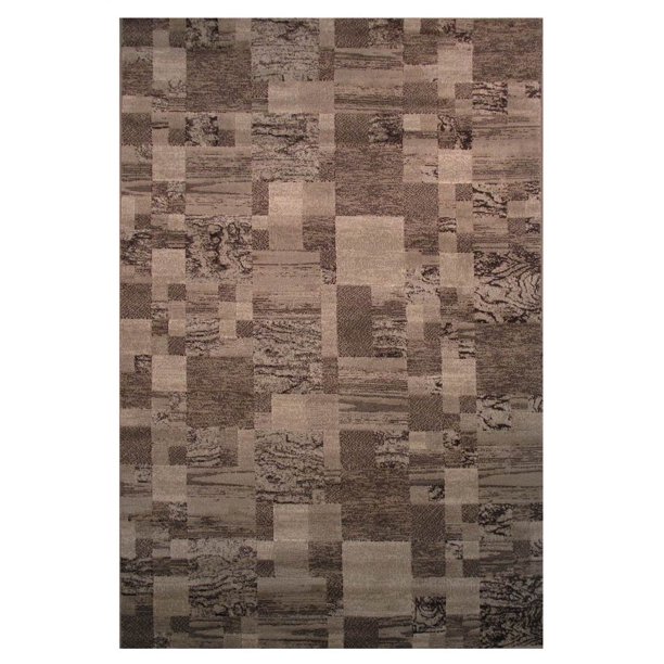 Modern HeatSet Polypropylene Area Rug (8 ft. L x 2 ft. W (7 lbs