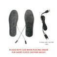 thumbnail image 3 of Heated Insoles USB Rechargeable Heated Shoes Heating Cuttable Insole Multiple Sizes for Men and Women Winter Camping, Hunting, Fishing, Skiing, Hiking, 3 of 10