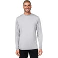 thumbnail image 2 of CORE365 CE10L Unisex Capital Long-Sleeve Performance T-Shirt - PLATINUM, 2 of 2