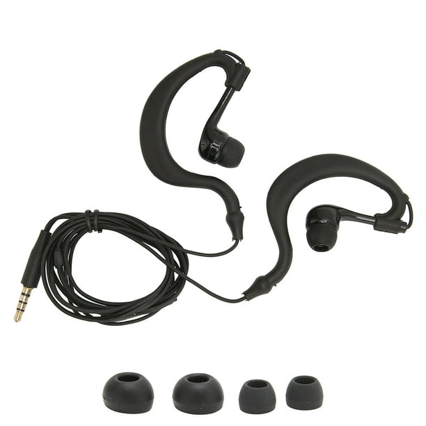 Over Ear Wired Earbuds, Wired Sports Earbuds Noise Canceling