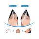 thumbnail image 4 of 5 Pzas Corrector Y Separadores De Juanete Ajustable Gris, 4 of 4