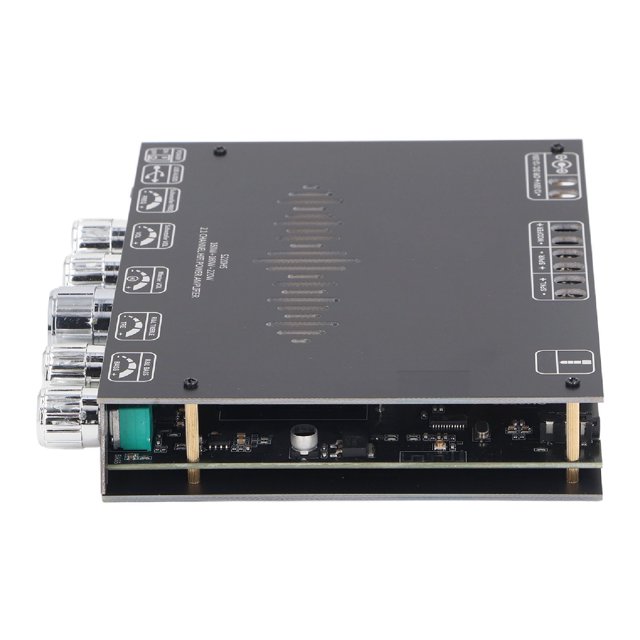 Módulo de PlacA de Amplificador de 160W x 2 y 220W, Control de Aplicaciones Amplificador de potencia TPA7498E Chip dual Izquierdo Cantales para Pertaperas