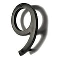 thumbnail image 3 of NACH Support Flottant pour Adresse de Maison, Numéro d'Ombre pour Extérieur Ou Intérieur, Numéro de Boîte aux Lettres pour Extérieur, Porte d'Entrée, Porte de Garage, Protection Maximale contre la Rouille, Aluminium Noir, 8 Pouces, Numéro 9, HH-SDW8-BLK-9, 3 of 15