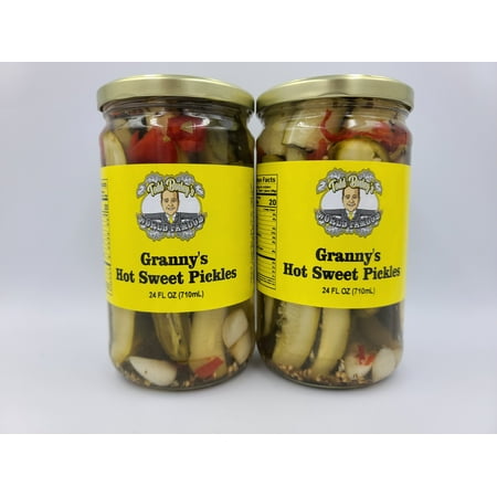 Todd Bosley's World Famous Granny's Hot Sweet Pickles 2 Pack