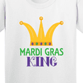 thumbnail image 4 of Inktastic Mardi Gras King Celebration Party Youth T-Shirt, 4 of 5
