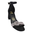 thumbnail image 1 of SANDALIAS DE VESTIR LEON MUJER NEGRO GAMUZA 3015, 1 of 4