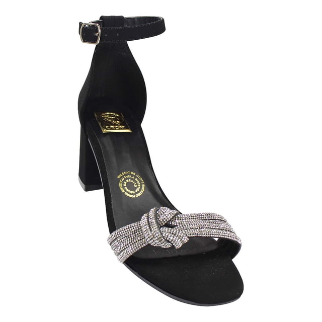 SANDALIAS DE VESTIR LEON MUJER NEGRO GAMUZA 3015