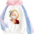 thumbnail image 1 of Sudadera SANMU de una pieza con diseño de bloques de color Luffy Smile, 1 of 5