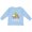 AE-Light Blue, variant on Inktastic My 2nd Christmas with Santa Reindeer and Tree Boys or Girls Long Sleeve Toddler T-Shirt