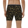 thumbnail image 4 of Disketp Gold Pinecone Merry Christmas Men's Boxer Briefs Men’s Underwear Boxer Briefs for Men, 4 of 7