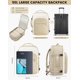thumbnail image 3 of Large Travel Backpack for Women & Men, 40L Carry on Backpack for Airplanes, TSA Personal Item Travel Bag fits 17" Laptop, Waterproof Travel Essentials Airline Approved with 3 Packing Cubes, 3 of 5