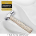 thumbnail image 2 of DIY Jewelry Tool Sets with Iron Hammers and Rubber Block Black 155mm, 2 of 4