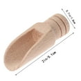 thumbnail image 4 of EIMELI  10pcs Small Salt Shovels Mini Scoop Wooden Teaspoon Milk Powder Scoops, 4 of 6