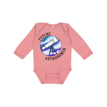 

Inktastic Future Astronomer Gift Baby Boy or Baby Girl Long Sleeve Bodysuit