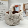 thumbnail image 5 of Jierger Cow Basket Bags, Plush Buckets with Plush EarTote, Gift Bags for Cow Theme, Candy Gifts Storage and Home Decorations, Cute Animal Shaped Baskets, 5 of 9