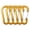 Gold, variant on Carabiner Clips Mini Aluminum Alloy S-Shaped Keychain Carabiners Accessory D Rings for Camping Hiking Fishing Backpacking Everyday Use - Black, 5 Pack (Not for Climbing, 3.94 in / 10 cm)