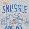 thumbnail image 3 of Disney - Mickey Mouse - The Snuggle Is Real - Juniors Fitted Graphic T-Shirt, 3 of 5