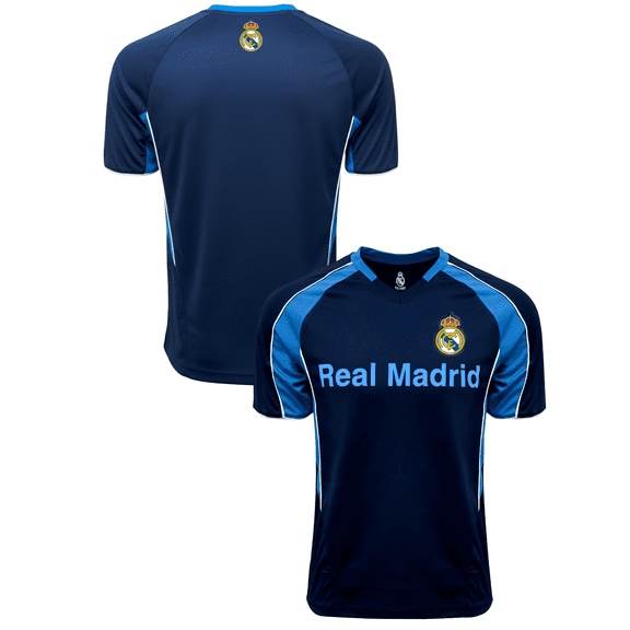 Icon Sports Real Madrid Navy/Sky Jersey, 100% Polyester, YXS-XXL