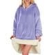 thumbnail image 2 of Sudadera Tipo Hoodie Cobija Unisex Hoodie Shendy Vendy Con Capucha Afelpada Suave Azul Claro, 2 of 5