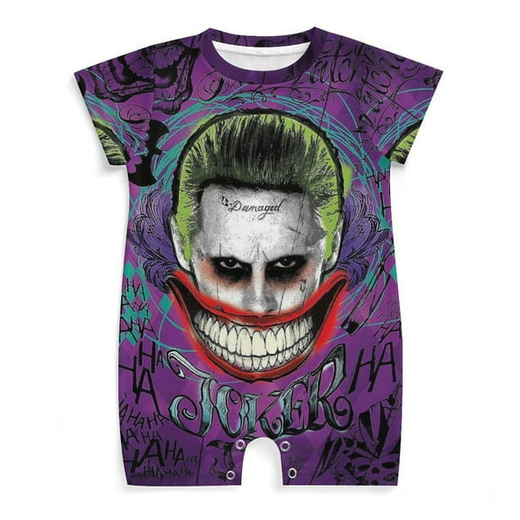 Joker Newborn Baby Romper Clothing Infant Summer Baby Climbing Clothes Outfit for Boys Girls