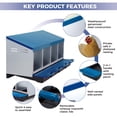 thumbnail image 1 of EDTara Metal Chicken Nesting Box Provides Sturdy Galvanized Steel Build and a Convenient Removable Roll-Out Tray, Ensuring Easy Egg Gathering and Cleaning for Backyard or Farm Poultry Setups, 1 of 9