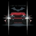 thumbnail image 2 of Women's The Batman Batmobile Headlights I Am The Shadows  Graphic Tee Black Large, 2 of 4