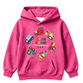 thumbnail image 6 of Coerni Girls Hoodie Cartoon Construction Truck Graphic Sweatshirt Funny Print Kids Trendy Hooded Pullover Spring Fall Casual Wear, 6 of 6
