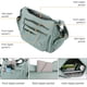 thumbnail image 3 of Bolsos Bandolera para Mujer Bolsos Impermeables Ligeros Informales con Múltiples Bolsillos para Viajes-Amarillo, 3 of 5