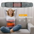 thumbnail image 2 of Heated Back Brace With Vibration Massage, Electric Lower Back Heating Pad Massager, 2 of 5