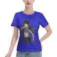 thumbnail image 1 of T-Shirt Basique à Manches Courtes pour Femmes Attaquant le Géant Levi Ackerman, 1 of 6