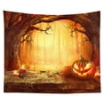 thumbnail image 1 of Clearance! Halloween Decorations! Halloween Tapestry With Print Background Hanging On The Bedroom Wall Buy 2 Get 3, 1 of 5