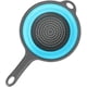 thumbnail image 1 of 2025 Foldable silicone kitchen strainer with handle, save space, 1 of 5