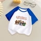 thumbnail image 3 of juego Anime estampado algodón manga corta Top niños hogar camiseta Anime periférico regalos de cumpleaños, 3 of 5