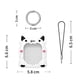 thumbnail image 3 of Funda Linda de Silicona Funda Protectora a Prueba de Golpes para Tamagotchi Uni 2023 Blanco, 3 of 3