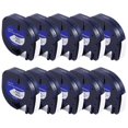 thumbnail image 1 of 10Pcs Label Maker Refills for Dymo Letratag Refills 12mm x 4M White Plastic Label Tape for Letra Tag_Cheap Gifts:Blue Great Gift, 1 of 5