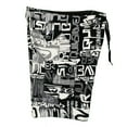 thumbnail image 4 of Men's Casual Swim Trunks Quick Dry Printed Summer Beach Shorts Drawstring with Elastic Waist and Pockets Mens Bañador, 4 of 6