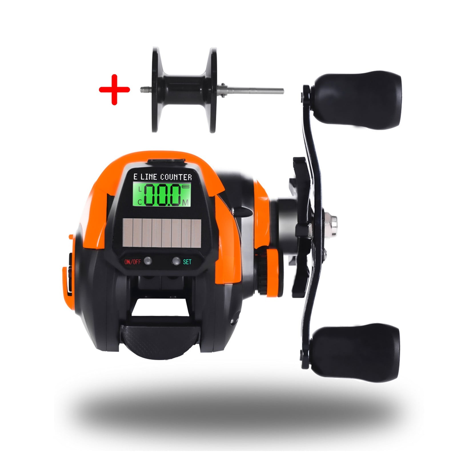 80:1 6 1BB Fishing Reel Left / Right Hand 10KG Power Low Profile Line Counter  Fishing Tackle Gear With Digital Display Iixkt From 144,95 €