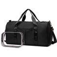 thumbnail image 1 of Petit Sac de Sport pour Femmes avec Compartiment pour Chaussures à Poche Mouillée Sac de Voyage Fourre-Tout Sac de Cabine Sac de Nuit Sac de Fin de Semaine pour Femmes, 1 of 5