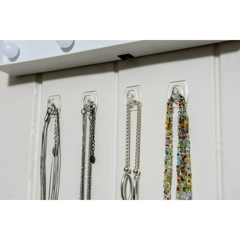 Command Mini Wall Hooks, Clear, Damage Free Decorating, Six Hooks and Eight  Command Strips 