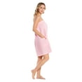 thumbnail image 3 of Turquaz Linen Blush Waffle Spa Bath Wrap, 3 of 6
