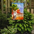 thumbnail image 2 of Carolines Treasures CK1946GF Drapeau de Jardin Automne Corgi, 2 of 3